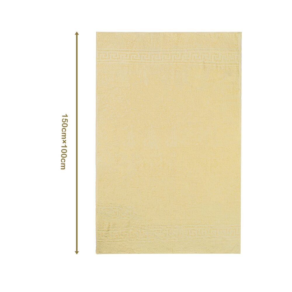 Set Telo e Turbante Giallo - immagine 3