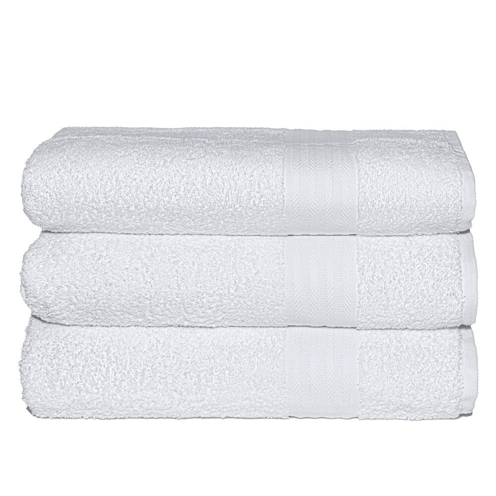 Set Righe Bianco Telo 8Pz