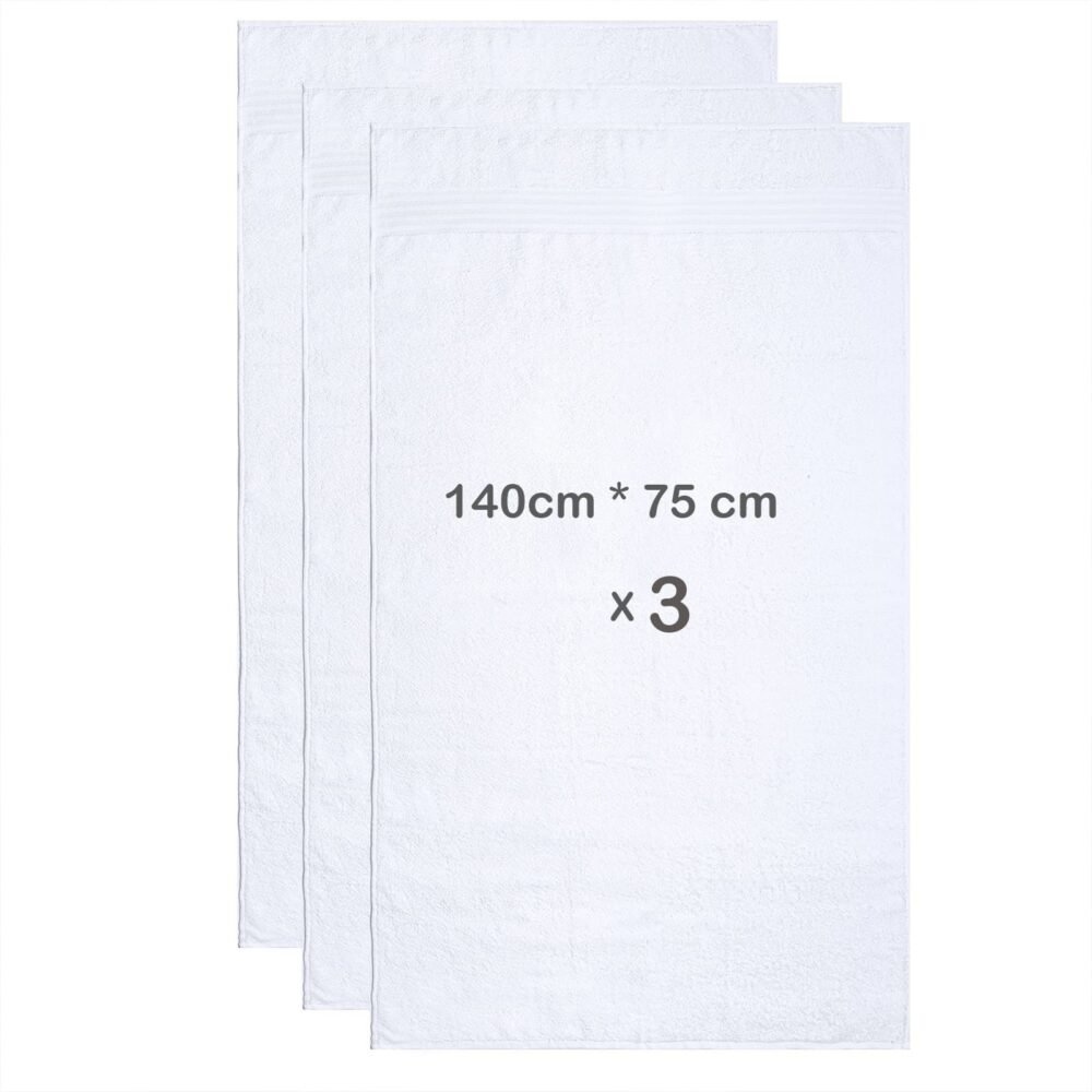 Set Righe Bianco Telo 8Pz - immagine 4