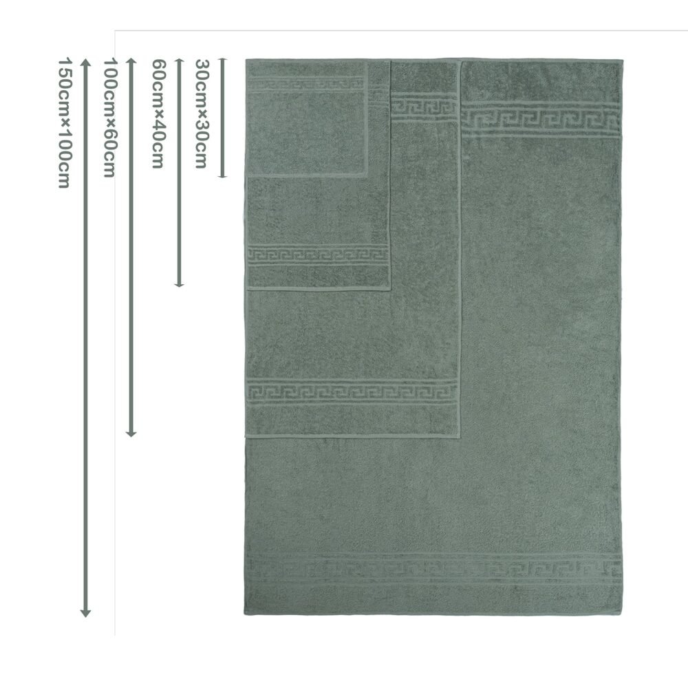 2.Set Greca Verde 6Pz - immagine 4